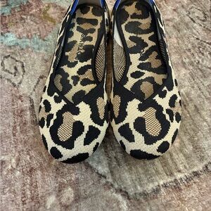 Rothy’s Leopard Flats